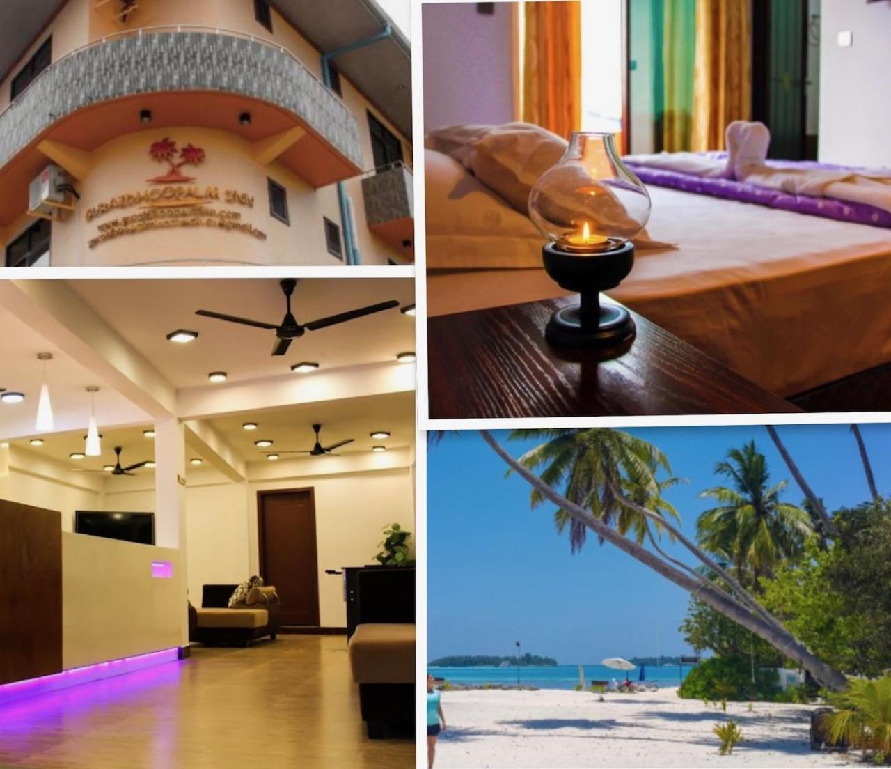 Guraidhoo Palm Inn Bagian luar foto